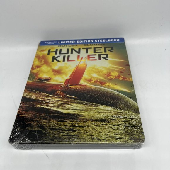 Hunter Killer Limited Edition Steelbook Blu-ray +‎ DVD + Digital - Picture 5 of 6
